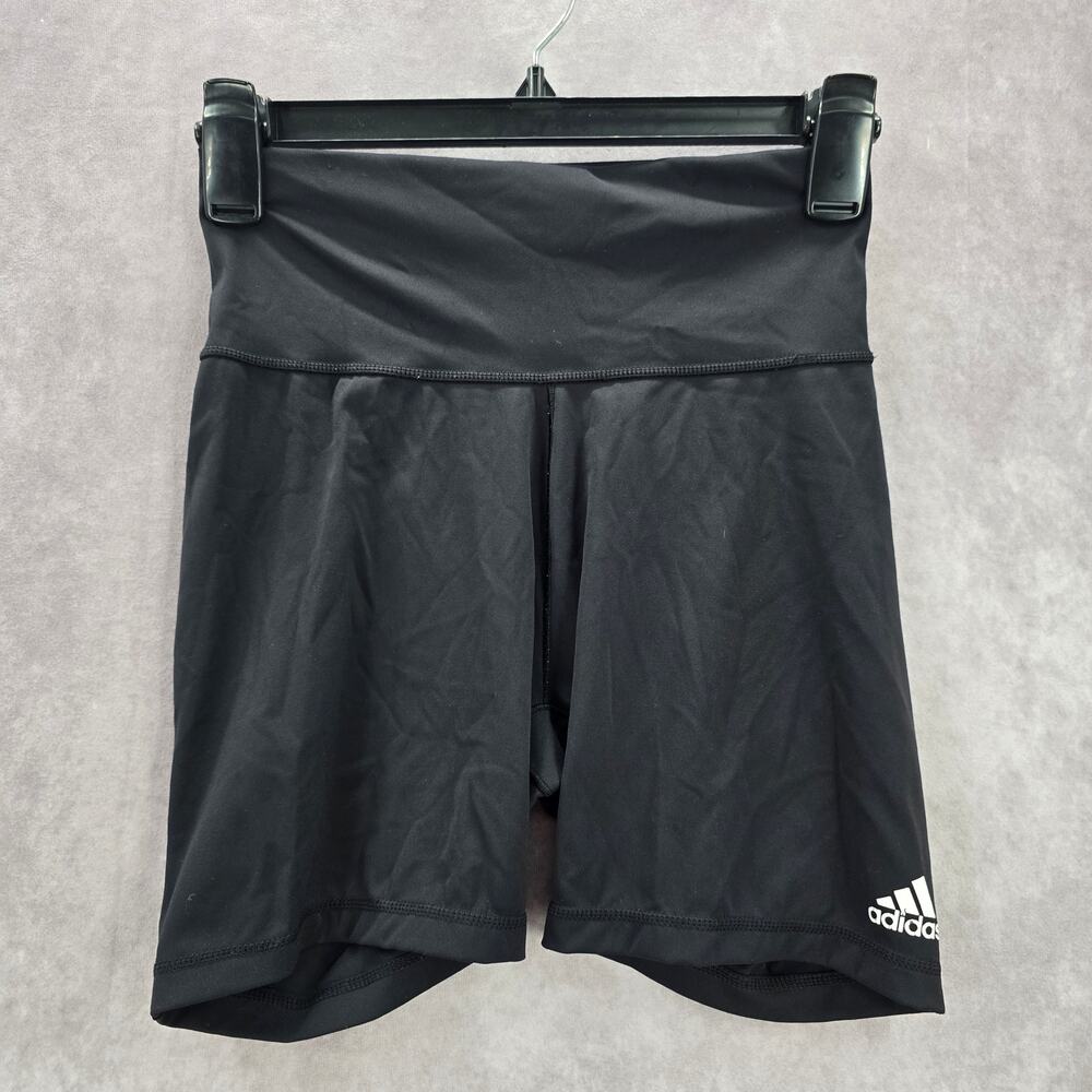 Adidas Black Compression Athletic Stretch Active Pants‎ Shorts Small